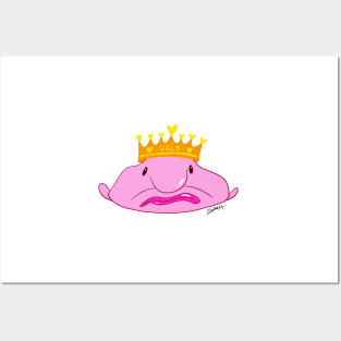 king blobfish Posters and Art